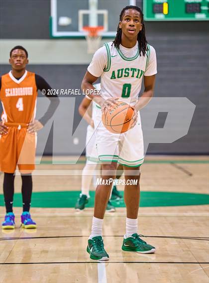 Thumbnail 1 in Scarborough vs. Austin (Houston ISD Tournament) photogallery.