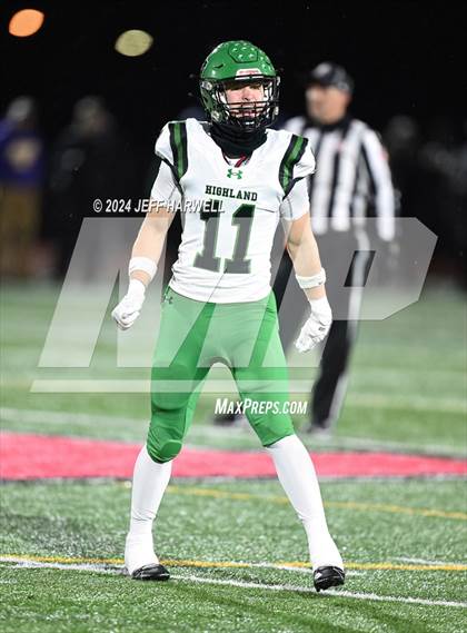 Thumbnail 3 in Highland vs. Avon (OHSAA Division 2 Regional Final) photogallery.