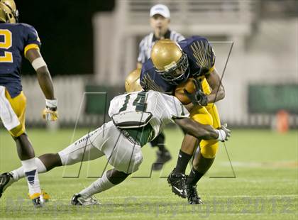 Thumbnail 2 in Lincoln vs. St. Thomas Aquinas (FHSAA 7A Final) photogallery.