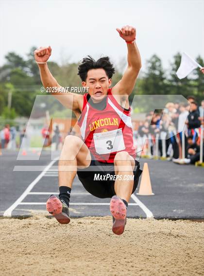 Thumbnail 2 in Bryan Bradley Viking Track Classic (Long Jump) photogallery.