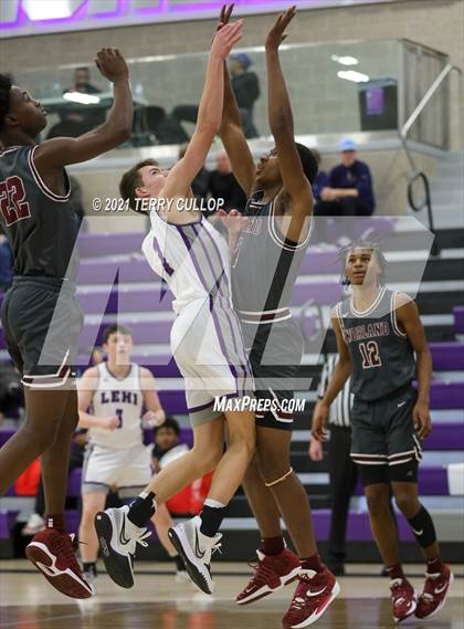 Thumbnail 3 in Norland vs. Lehi (Lehi Holiday Hoopfest) photogallery.