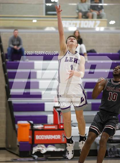 Thumbnail 2 in Norland vs. Lehi (Lehi Holiday Hoopfest) photogallery.