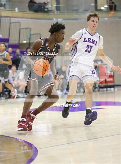 Thumbnail 1 in Norland vs. Lehi (Lehi Holiday Hoopfest) photogallery.