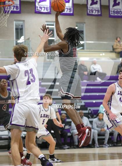Thumbnail 3 in Norland vs. Lehi (Lehi Holiday Hoopfest) photogallery.