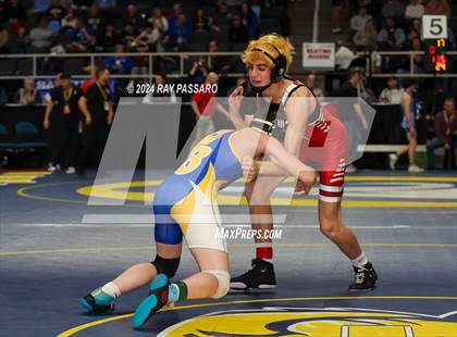 Thumbnail 2 in NYSPHSAA Wrestling Championships - Round 1 (101 lbs - 160 lbs) photogallery.