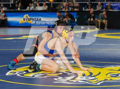 Thumbnail 3 in NYSPHSAA Wrestling Championships - Round 1 (101 lbs - 160 lbs) photogallery.