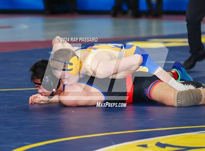 Thumbnail 3 in NYSPHSAA Wrestling Championships - Round 1 (101 lbs - 160 lbs) photogallery.