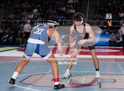 Thumbnail 1 in NYSPHSAA Wrestling Championships - Round 1 (101 lbs - 160 lbs) photogallery.