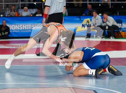 Thumbnail 3 in NYSPHSAA Wrestling Championships - Round 1 (101 lbs - 160 lbs) photogallery.