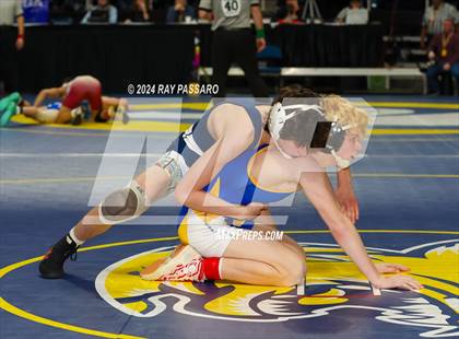 Thumbnail 3 in NYSPHSAA Wrestling Championships - Round 1 (101 lbs - 160 lbs) photogallery.