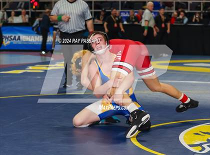 Thumbnail 1 in NYSPHSAA Wrestling Championships - Round 1 (101 lbs - 160 lbs) photogallery.