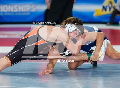 Thumbnail 1 in NYSPHSAA Wrestling Championships - Round 1 (101 lbs - 160 lbs) photogallery.