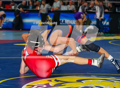 Thumbnail 3 in NYSPHSAA Wrestling Championships - Round 1 (101 lbs - 160 lbs) photogallery.
