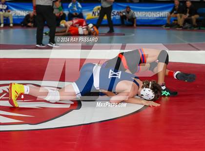 Thumbnail 2 in NYSPHSAA Wrestling Championships - Round 1 (101 lbs - 160 lbs) photogallery.