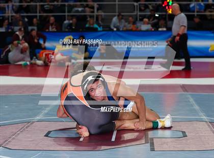 Thumbnail 1 in NYSPHSAA Wrestling Championships - Round 1 (101 lbs - 160 lbs) photogallery.