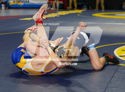 Thumbnail 3 in NYSPHSAA Wrestling Championships - Round 1 (101 lbs - 160 lbs) photogallery.