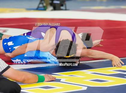 Thumbnail 3 in NYSPHSAA Wrestling Championships - Round 1 (101 lbs - 160 lbs) photogallery.