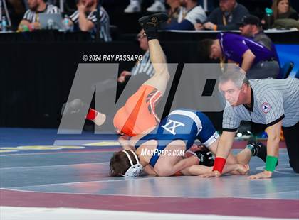 Thumbnail 3 in NYSPHSAA Wrestling Championships - Round 1 (101 lbs - 160 lbs) photogallery.