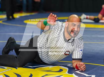 Thumbnail 2 in NYSPHSAA Wrestling Championships - Round 1 (101 lbs - 160 lbs) photogallery.