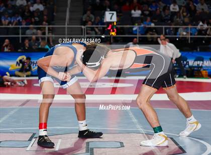 Thumbnail 2 in NYSPHSAA Wrestling Championships - Round 1 (101 lbs - 160 lbs) photogallery.