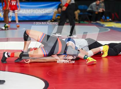 Thumbnail 1 in NYSPHSAA Wrestling Championships - Round 1 (101 lbs - 160 lbs) photogallery.