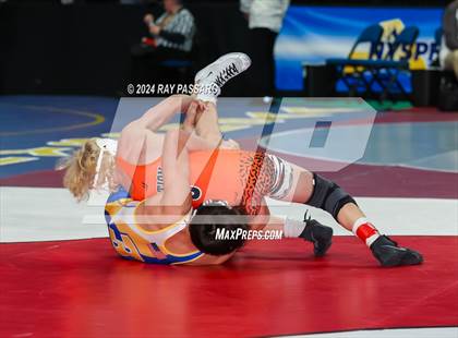 Thumbnail 3 in NYSPHSAA Wrestling Championships - Round 1 (101 lbs - 160 lbs) photogallery.