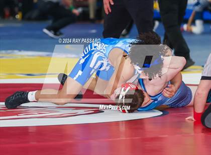 Thumbnail 1 in NYSPHSAA Wrestling Championships - Round 1 (101 lbs - 160 lbs) photogallery.