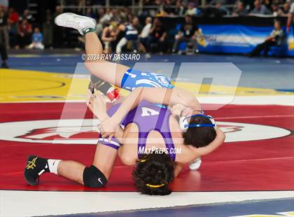 Thumbnail 3 in NYSPHSAA Wrestling Championships - Round 1 (101 lbs - 160 lbs) photogallery.
