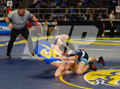 Thumbnail 1 in NYSPHSAA Wrestling Championships - Round 1 (101 lbs - 160 lbs) photogallery.