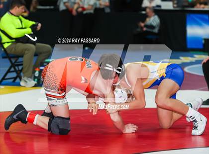 Thumbnail 1 in NYSPHSAA Wrestling Championships - Round 1 (101 lbs - 160 lbs) photogallery.
