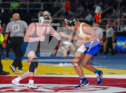 Thumbnail 1 in NYSPHSAA Wrestling Championships - Round 1 (101 lbs - 160 lbs) photogallery.