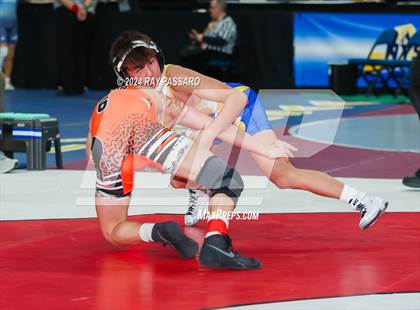Thumbnail 2 in NYSPHSAA Wrestling Championships - Round 1 (101 lbs - 160 lbs) photogallery.