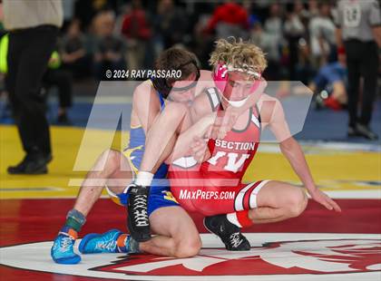 Thumbnail 1 in NYSPHSAA Wrestling Championships - Round 1 (101 lbs - 160 lbs) photogallery.