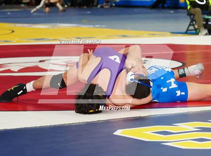 Thumbnail 1 in NYSPHSAA Wrestling Championships - Round 1 (101 lbs - 160 lbs) photogallery.