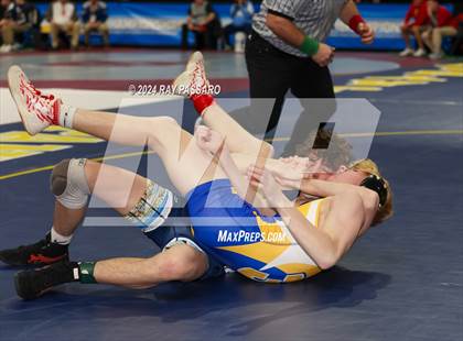 Thumbnail 2 in NYSPHSAA Wrestling Championships - Round 1 (101 lbs - 160 lbs) photogallery.