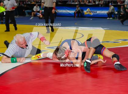 Thumbnail 3 in NYSPHSAA Wrestling Championships - Round 1 (101 lbs - 160 lbs) photogallery.