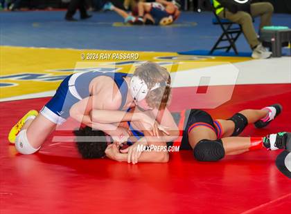 Thumbnail 2 in NYSPHSAA Wrestling Championships - Round 1 (101 lbs - 160 lbs) photogallery.