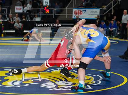Thumbnail 1 in NYSPHSAA Wrestling Championships - Round 1 (101 lbs - 160 lbs) photogallery.