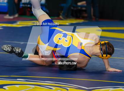 Thumbnail 2 in NYSPHSAA Wrestling Championships - Round 1 (101 lbs - 160 lbs) photogallery.