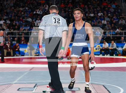 Thumbnail 3 in NYSPHSAA Wrestling Championships - Round 1 (101 lbs - 160 lbs) photogallery.
