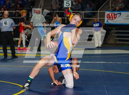 Thumbnail 2 in NYSPHSAA Wrestling Championships - Round 1 (101 lbs - 160 lbs) photogallery.