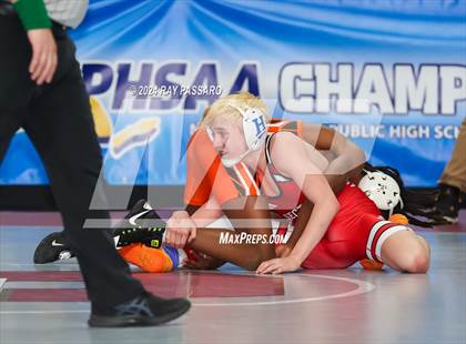 Thumbnail 3 in NYSPHSAA Wrestling Championships - Round 1 (101 lbs - 160 lbs) photogallery.