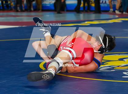 Thumbnail 2 in NYSPHSAA Wrestling Championships - Round 1 (101 lbs - 160 lbs) photogallery.
