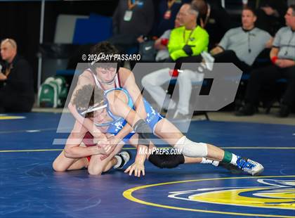 Thumbnail 1 in NYSPHSAA Wrestling Championships - Round 1 (101 lbs - 160 lbs) photogallery.