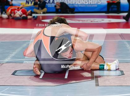 Thumbnail 3 in NYSPHSAA Wrestling Championships - Round 1 (101 lbs - 160 lbs) photogallery.