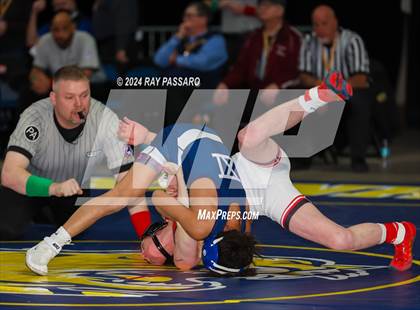 Thumbnail 2 in NYSPHSAA Wrestling Championships - Round 1 (101 lbs - 160 lbs) photogallery.