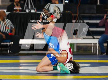 Thumbnail 2 in NYSPHSAA Wrestling Championships - Round 1 (101 lbs - 160 lbs) photogallery.