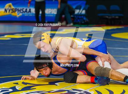Thumbnail 1 in NYSPHSAA Wrestling Championships - Round 1 (101 lbs - 160 lbs) photogallery.