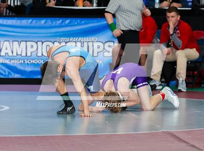Thumbnail 3 in NYSPHSAA Wrestling Championships - Round 1 (101 lbs - 160 lbs) photogallery.