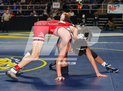 Thumbnail 3 in NYSPHSAA Wrestling Championships - Round 1 (101 lbs - 160 lbs) photogallery.